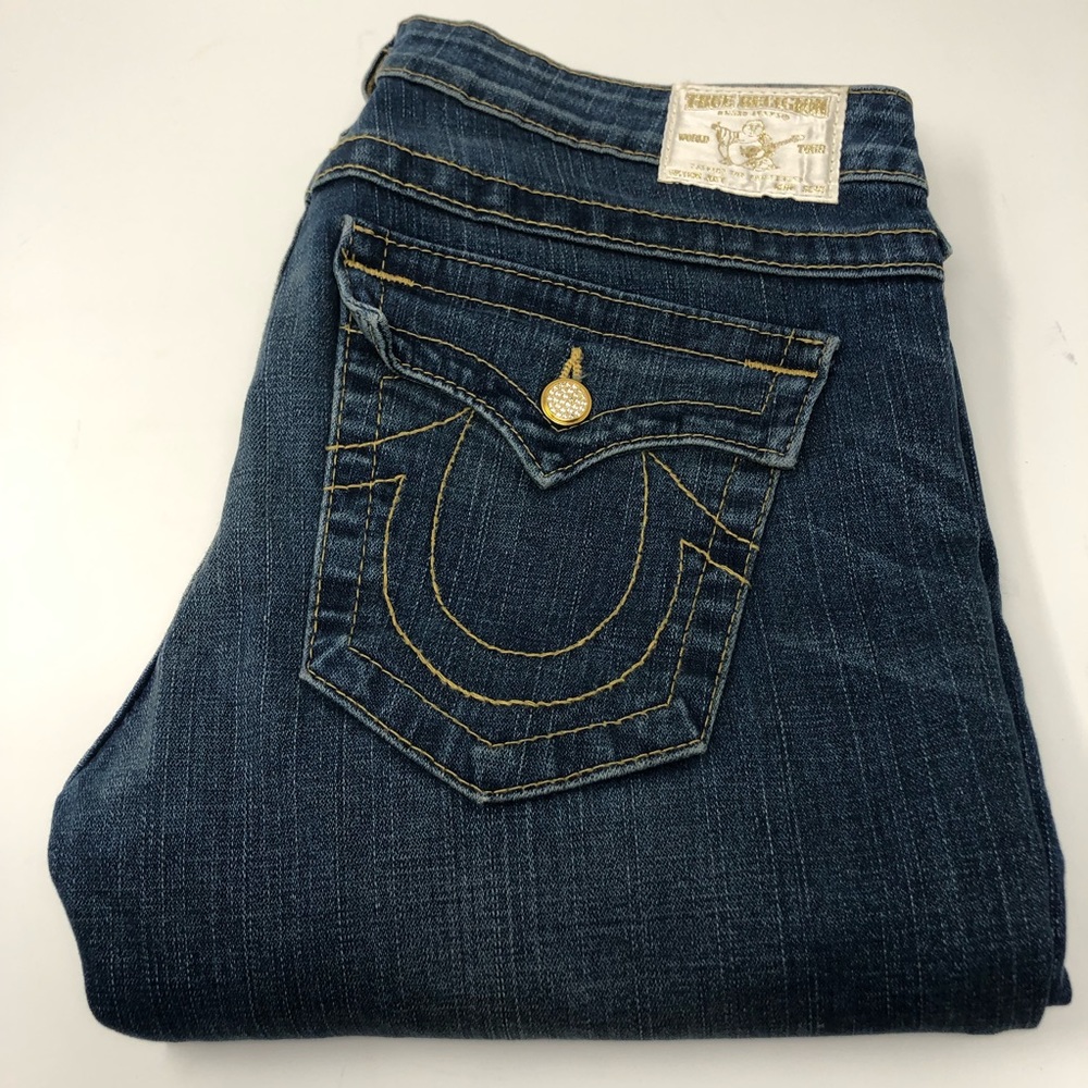 TRUE RELIGION DISCO JOEY GOLD - NEW WITHOUT TAGS